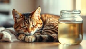 Kokosöl Katze